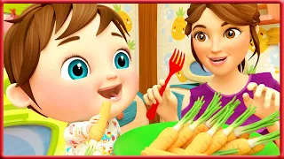 🔴 Yummy Vegetables 🥕 | Funny Kids Song And Nursery Rhymes by Banana Cartoon Preschool