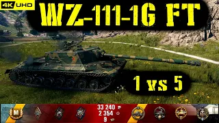 World of Tanks WZ-111-1G FT Replay - 7 Kills 3.5K DMG(Patch 1.6.1)