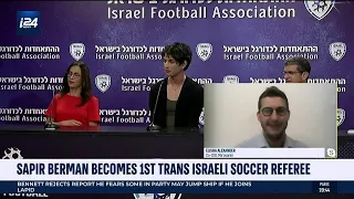 Sapir Berman Becomes 1st Trans Israeli Soccer Referee