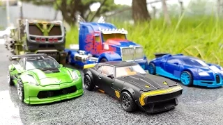 Transformers Movie 4 Bumblebee Optimus Prime Hound Crosshairs Drift  Robot Car Toys 트랜스포머 장난감 변신동영상