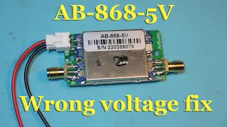 AB868-5V / AB-Iot-868 Lora Helium amplifier fix