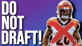 MUST AVOID Players for EVERY ROUND of Your 2022 Fantasy Football Draft