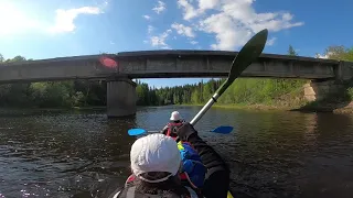 Водный поход р. Вильва от Нововильвенского. Июнь. 2020. Часть 1.