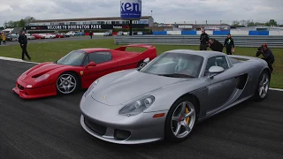 Porsche Carrera GT and F50 Pure sound