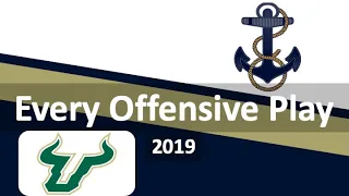 Navy v USF 2019 Every Offensive Play