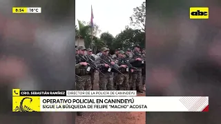 Operativo policial en Canindeyú tras ataque de sicarios