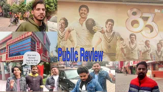 Vlog#07| 83 Movie Review |First Show| Public Review | Ranveer Singh,Deepak Padukone |@v2reaction256