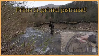 Prima ieșire la păstrăv din 2024!!!🎣🎣