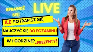 Sprawdź się! Jak dużo możesz nauczyć się w 1h? Egzamin ósmoklasisty z matematyki🤩