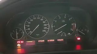 BMW E39 540i sound at first start after 3 months