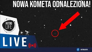 Nowa, potencjalnie jasna kometa odnaleziona! C/2023 A3 (Tsuchinshan-ATLAS)☄️ - AstroLife na LIVE 167