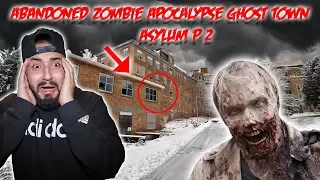 HAUNTED ABANDONED ZOMBIE APOCALYPSE GHOST TOWN part 2 *WHAT WE FOUND INSIDE COULD HAVE KILLED ME*