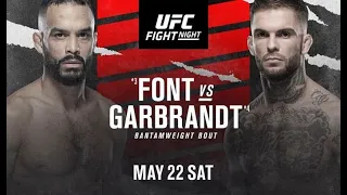 Роб Фонт против Коди Гарбрандта БОЙ В UFC 4/ UFC FIGHT NIGHT