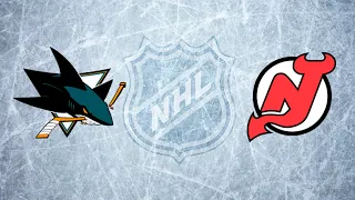 NHL New Jersey Devils vs San Jose Sharks / Nov.6, 2021/Goals only