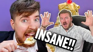 MILLIONAIRE REACTS TO MR. BEAST "I Ate $100,000 Golden Ice Cream" | THIS SHOULD BE ILLEGAL!