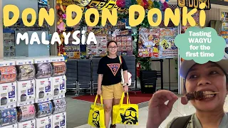 Japan’s Largest Discount Store Don Don Donki Malaysia 🇲🇾 At Lot 10 Bukit Bintang - I TRIED WAGYU