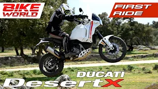 New 2022 Ducati DesertX | Ridden On And Off-Road Launch Review