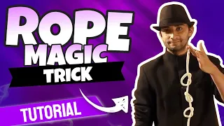 Easy Rope Magic Trick Revealed (Rope Through Neck Tutorial)