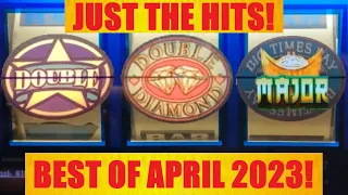 Check out these Jackpots, Handpays, and Big Wins! Best slot wins of April 2023! Just the Hits!