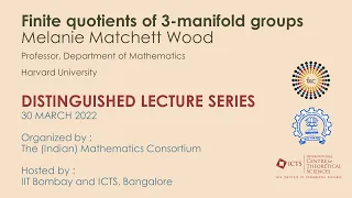 Finite quotients of 3-manifold groups by Melanie Matchett Wood