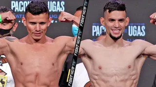 CARLOS CASTRO VS OSCAR ESCANDON | FULL WEIGH-IN & FACE OFF VIDEO