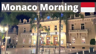 Monaco Yacht show 2021 Morning Eye night walking Monte Carlo#luxury life 4K City ​​of Millionaires
