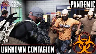 Unknown Contagion | PANDEMIC | Part 1 | Zombie Movie Machinima (GTA 5)