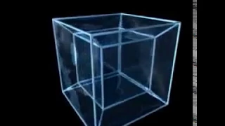 HYPERCUBE (4D Cube) Projection in 2D