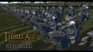 Third Age: Total War (Reforged) - BAY OF BELFALAS (Battle Replay)