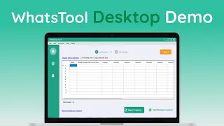 WhatsTool Desktop App Demo - WhatsTool Tech