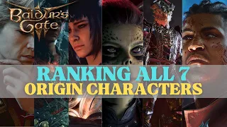 Baldur's Gate 3 - Ranking All 7 Origin Characters (Early Access)
