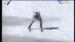 Warwara Zelenskaja wins downhill I (Hakuba 1997)