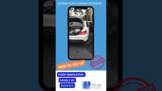 How to set up Video Verification for Google My Business?  #businesstip #growyourcleaningbusiness
