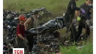 Пошуки загиблих на місці падіння літака  малайзійських авіаліній завершено