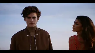 Zendaya and Timotheé Chalamet-National Anthem