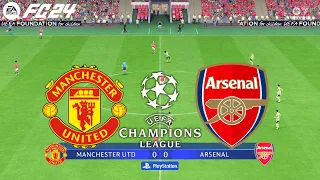 FC 24 | Manchester United vs Arsenal - UCL UEFA Champions League Final - PS5™ Gameplay