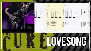 The Cure Lovesong Guitar Cover With TAB