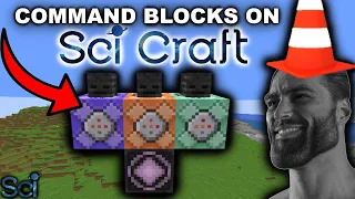 Scicraft 420: Getting a Command Block in Vanilla Survival