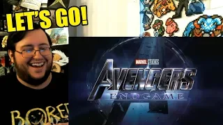 Gors " Marvel Studios' Avengers ENDGAME" Official Trailer REACTION (AWWWW YEAH!!!)