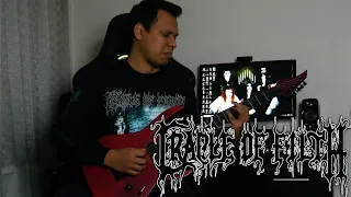 Cradle of Filth - Malice Through The Looking Glass (guitar cover) | Syed Ahmed