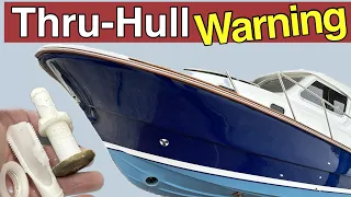 This Can Sink Your Boat | Boat Restoration | How to Replace Boat Thru-hull Fittings (Ep 68)