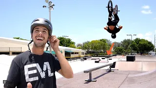 Matty Cranmer Attempts A CRAZY Viral BMX Trick