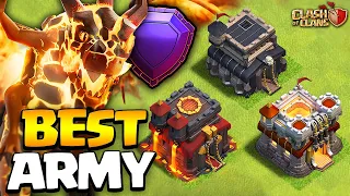 BEST Super Dragon Pushing Attack Strategy for TH9, TH10 & TH11 | Clash of Clans