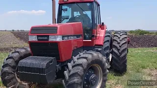 Case IH Magnum 7120 Pulling 9 Shank Ripper!