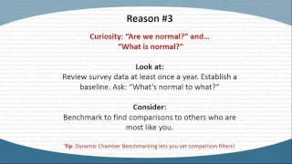 ACCE's Surveys and Benchmarking Best Practices with Cathi Hight - January 18, 2017