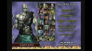 Mortal Kombat Deadly Aliance (PS2) - Quan Chi - Arcade Mode