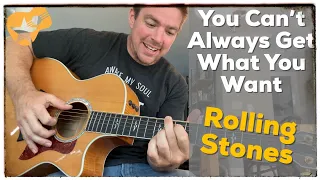 You Can’t Always Get What You Want | The Rolling Stones | Beginner Guitar Lesson