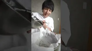 ISSEI funny video 😂😂😂 I tried make a cake ! 😋 yummy!!  | June 15, 2022