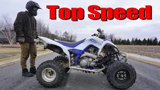 Yamaha Raptor 700 Top Speed Test (Fastest Production 4-Stroke Quad)