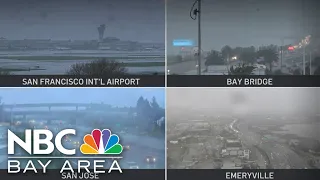 Storm impacts across the Bay Area, California
